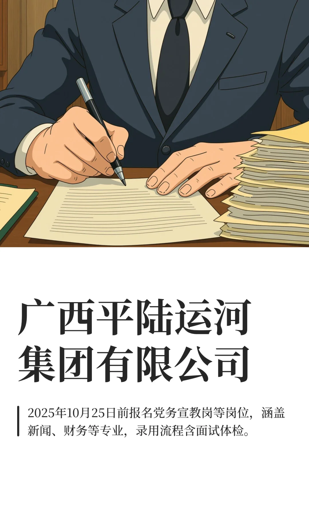 10月22日好单位|广西平陆运河集团有限公司