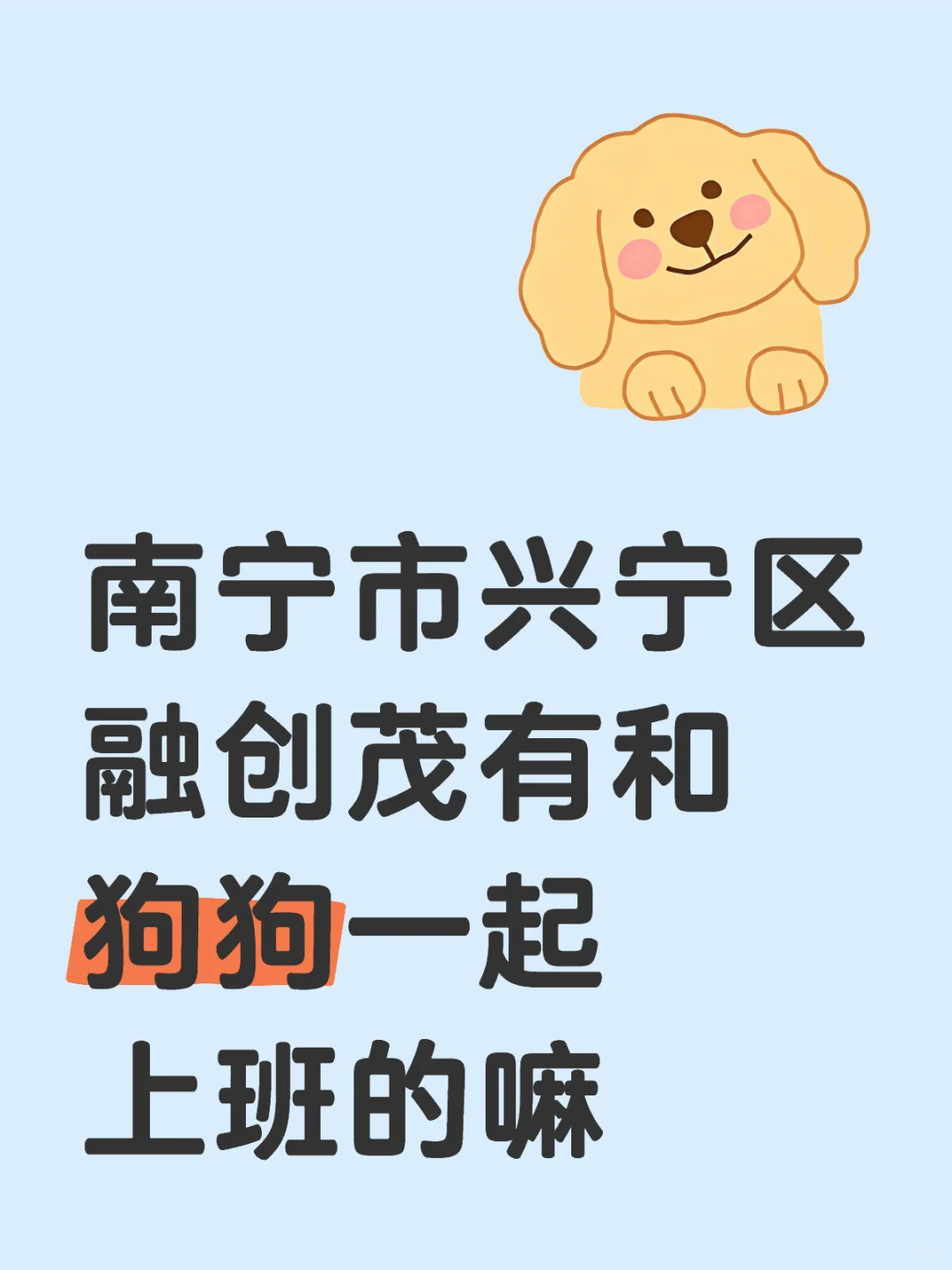 南宁狗咖招人啦