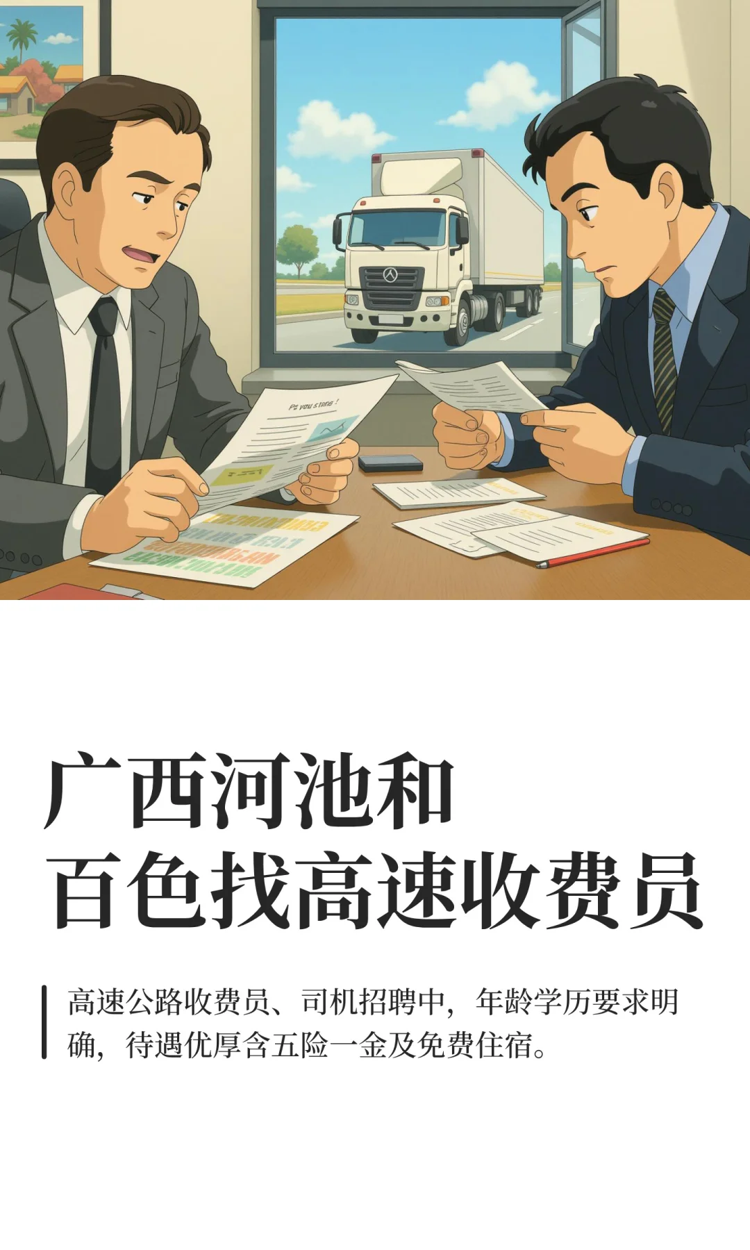 10月20日好单位|广西河池百色找高速收费员