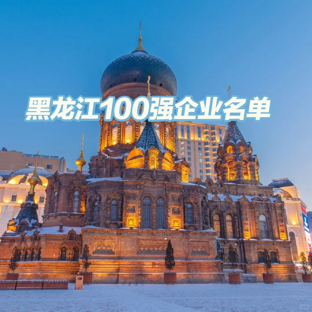 黑龙江100强企业名单（民营）哈尔滨主要公司