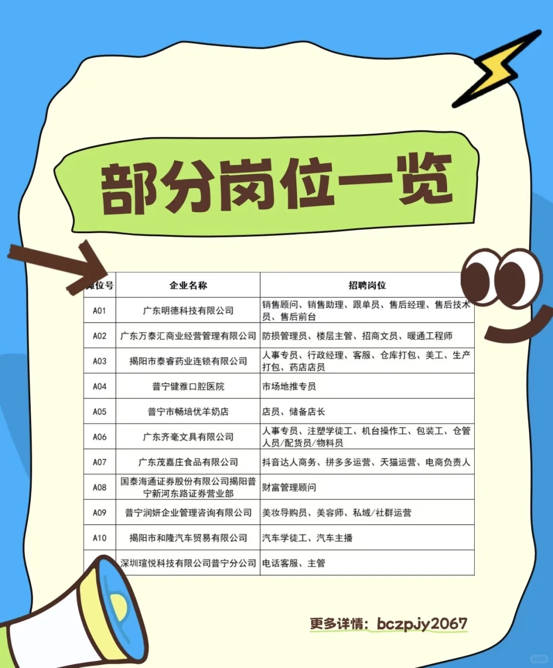 普宁现场招聘会来咯！就在本周五晚！