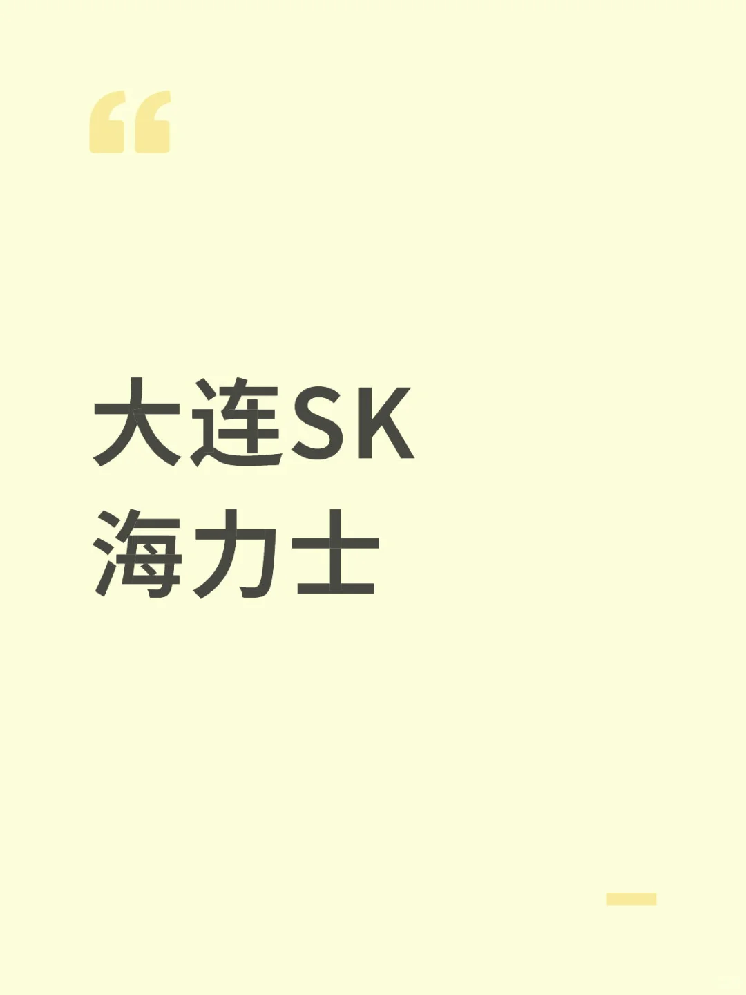 大连海力士
