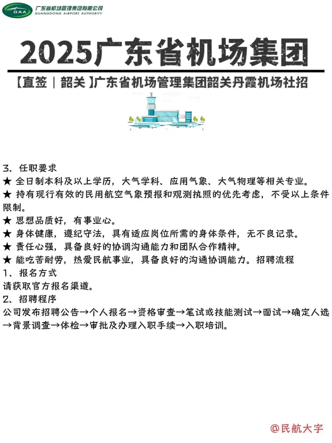 25广东省机场管理集团社招，喜欢可投‼️
