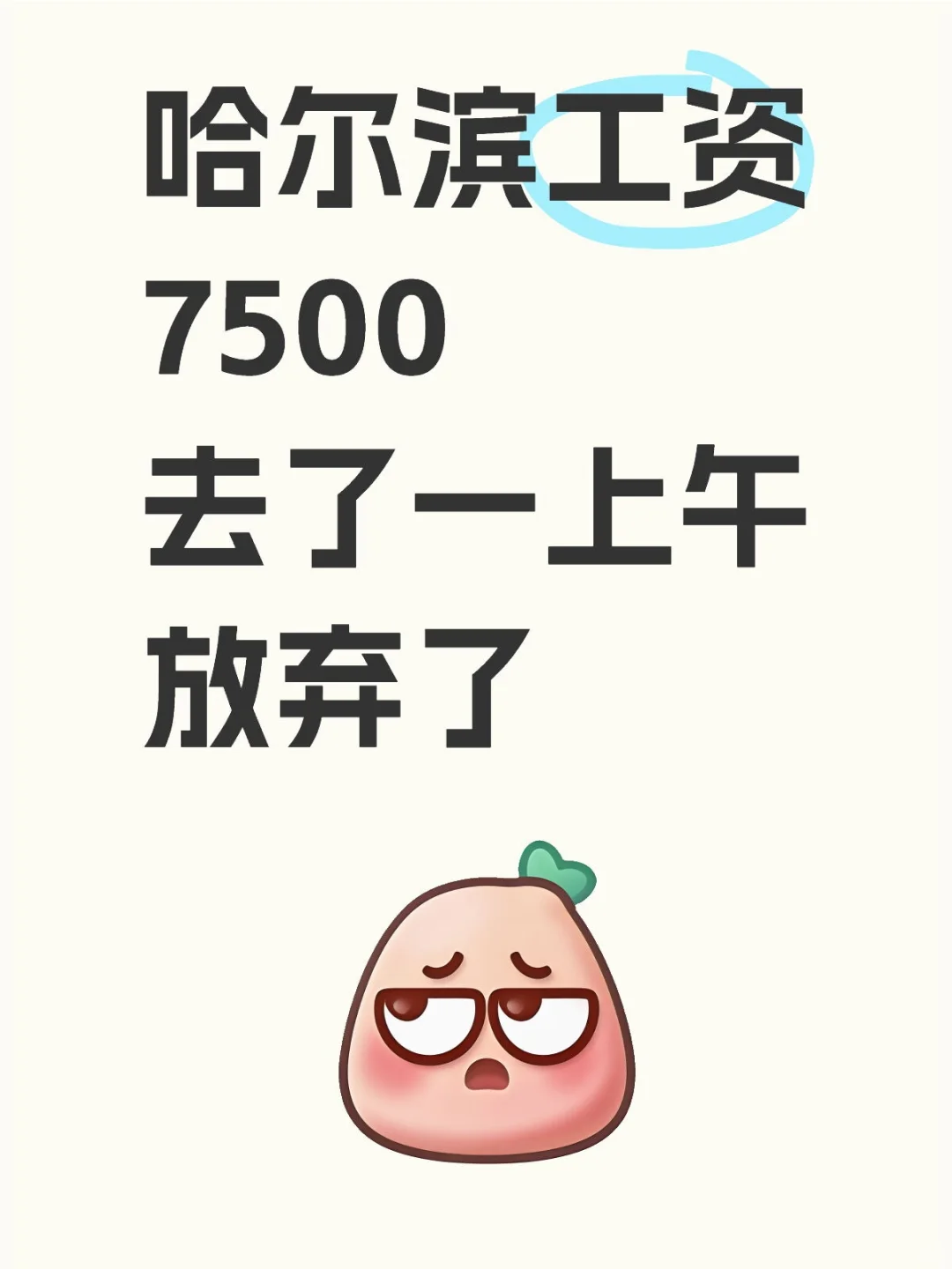 北京回哈尔滨 | 我可能不配这个薪水