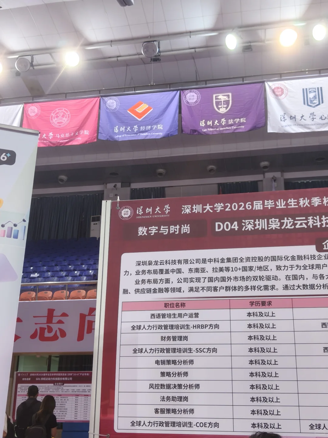 26届文科生深圳大学校招双选会有感（非本校