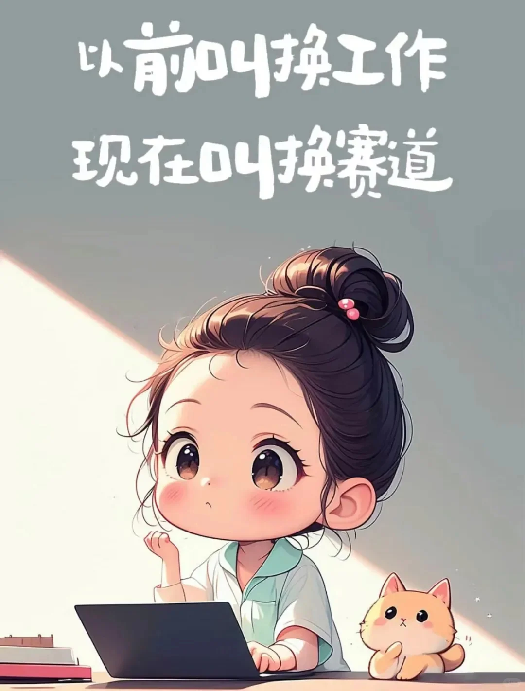 以前叫换工作，现在叫换赛道。