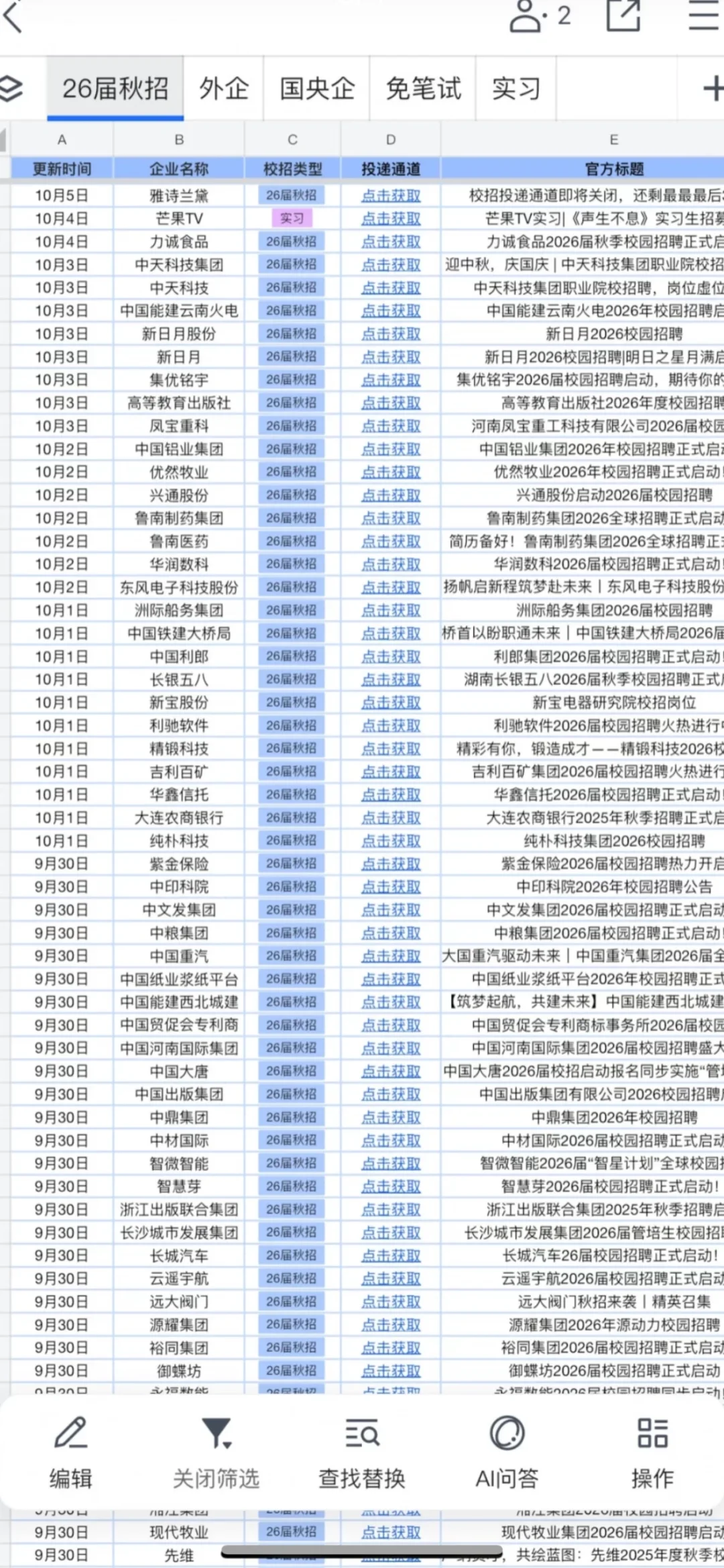 每年的无笔试都让我有希望了