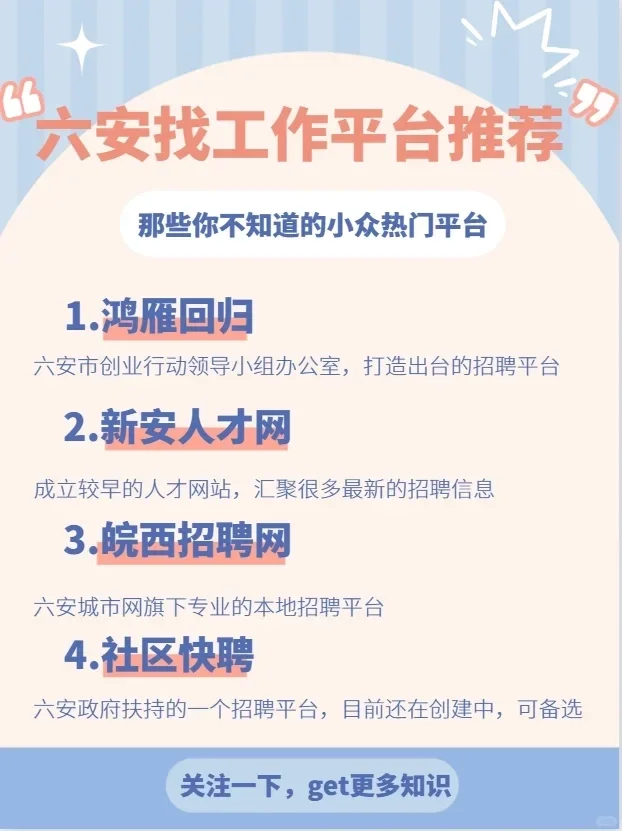 六安找工作平台推荐，offer拿到手软！🎉