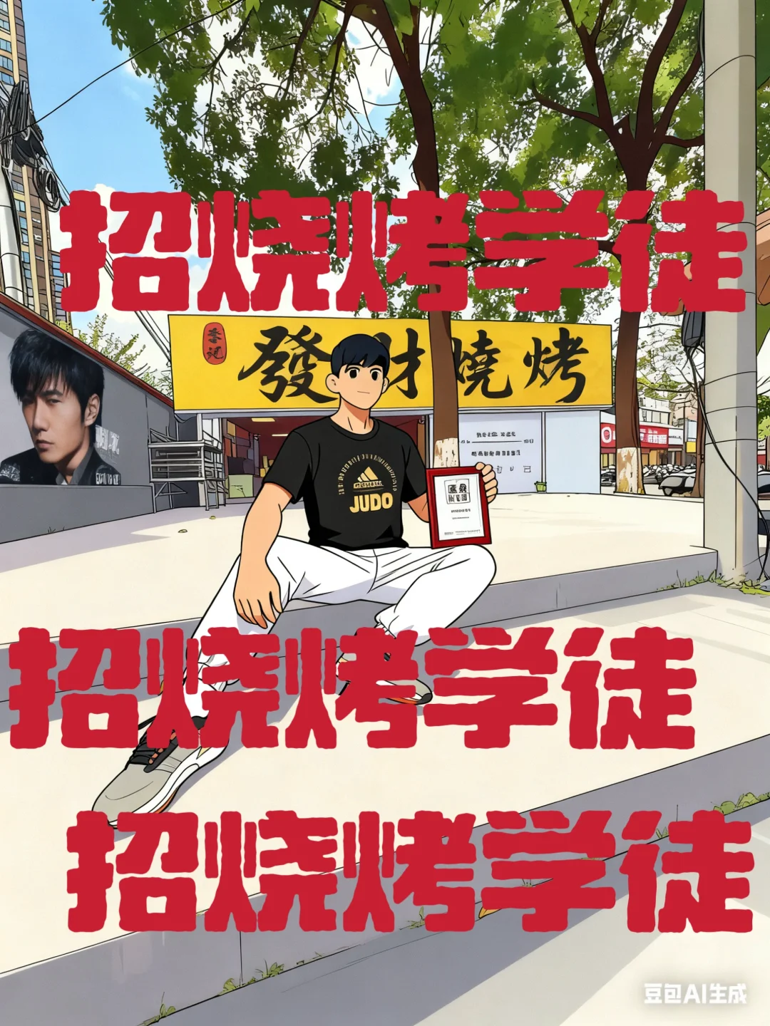 🍗钦州发财烧烤招学徒啦！