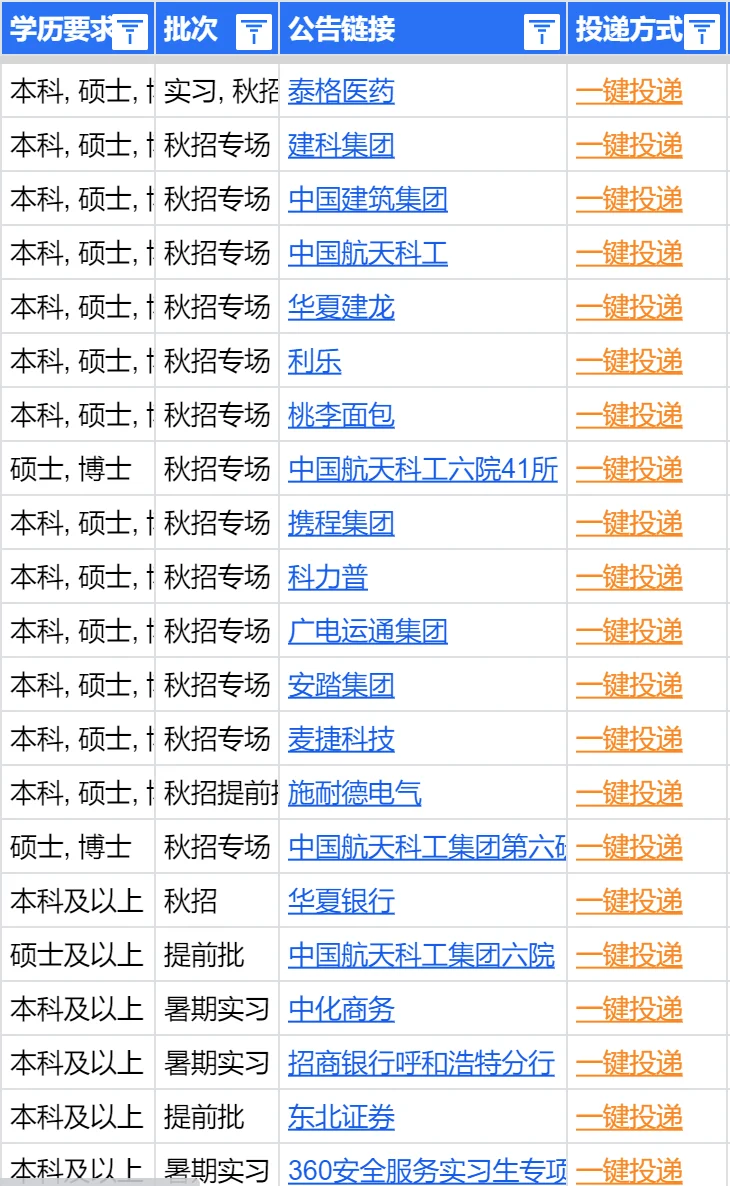 9.6 呼和浩特秋招突然集中爆了，免笔试