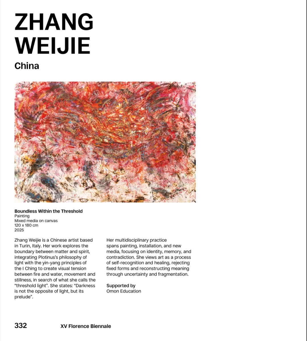 第十五届佛罗伦萨双年展Florence Biennale✨