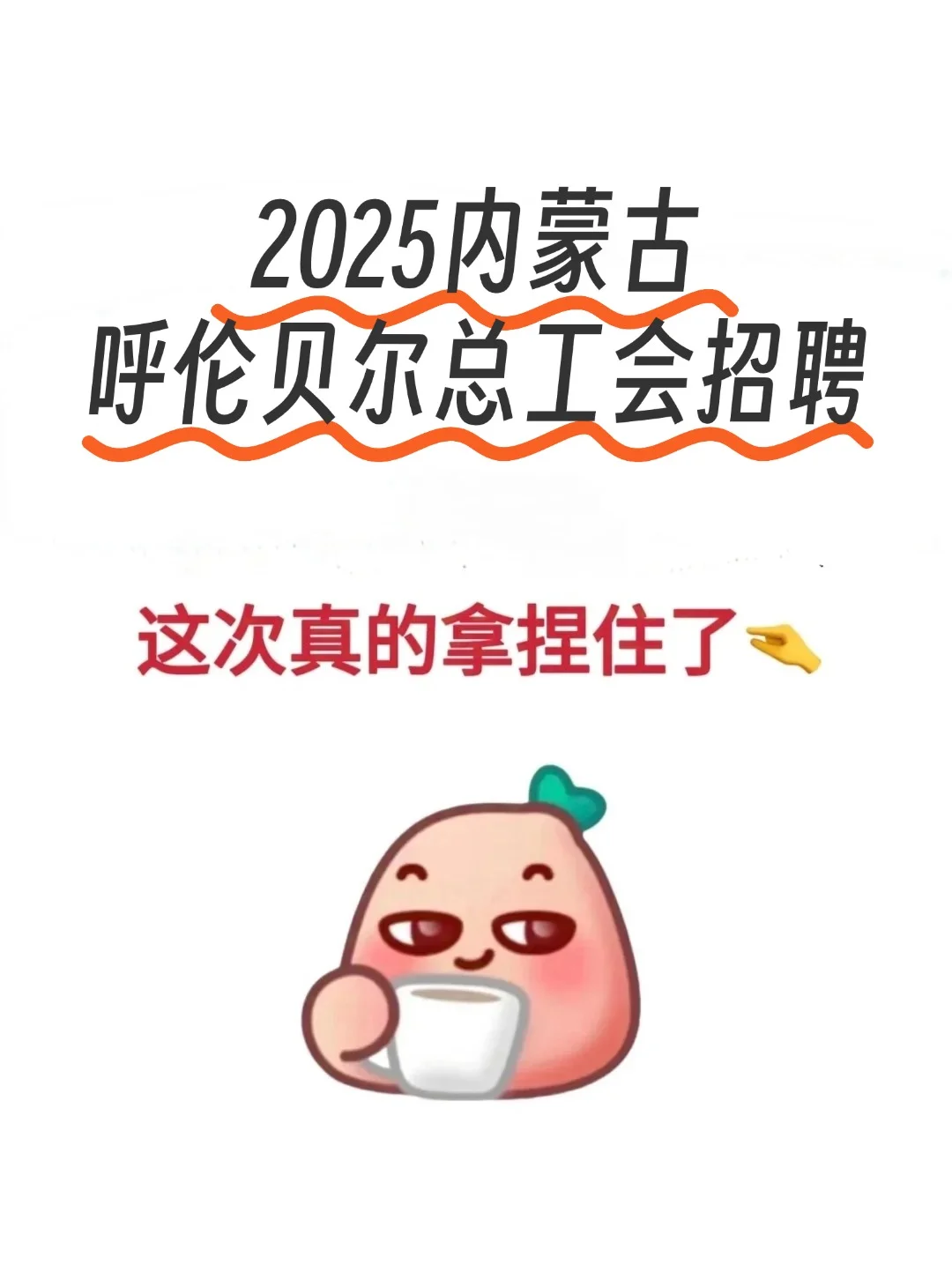 呼伦贝尔市总工会招聘，今年真的狠狠拿捏了