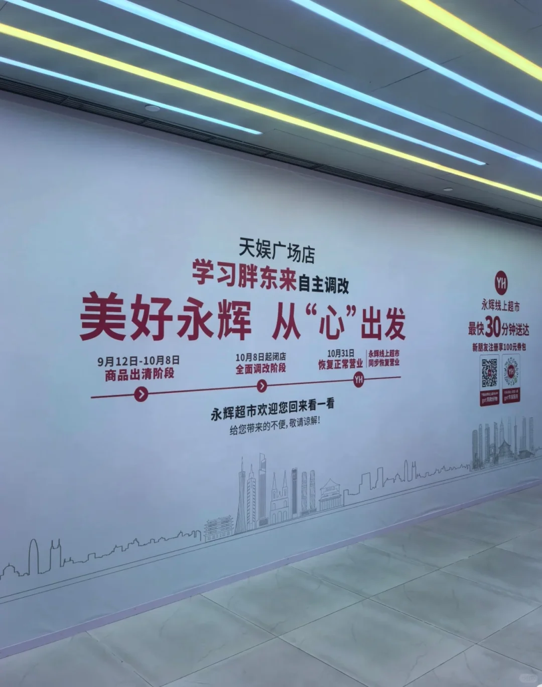 天娱广场永辉超市招聘