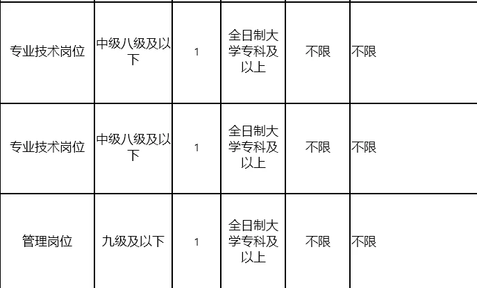 大中午事业编来了个大的