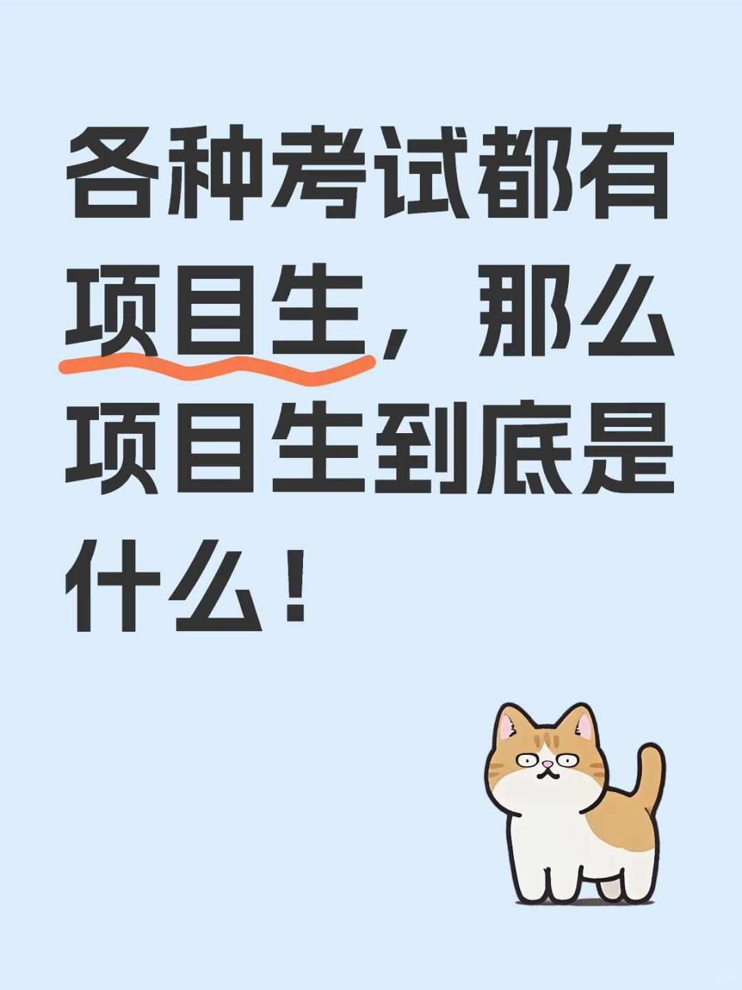 不知道什么是项目生的，点进来看