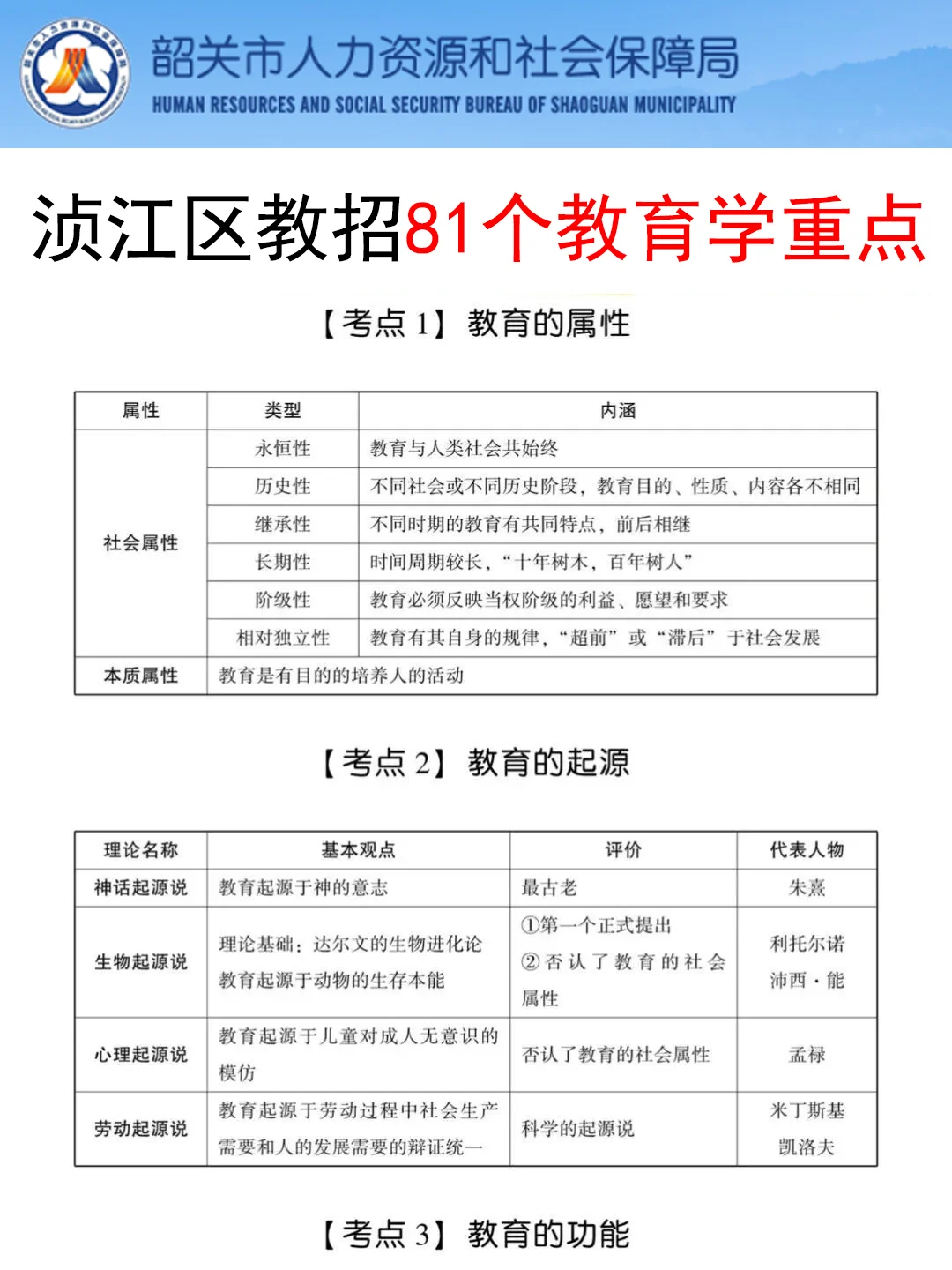 10.26韶关浈江区教师招聘，这次真的放洪水啊