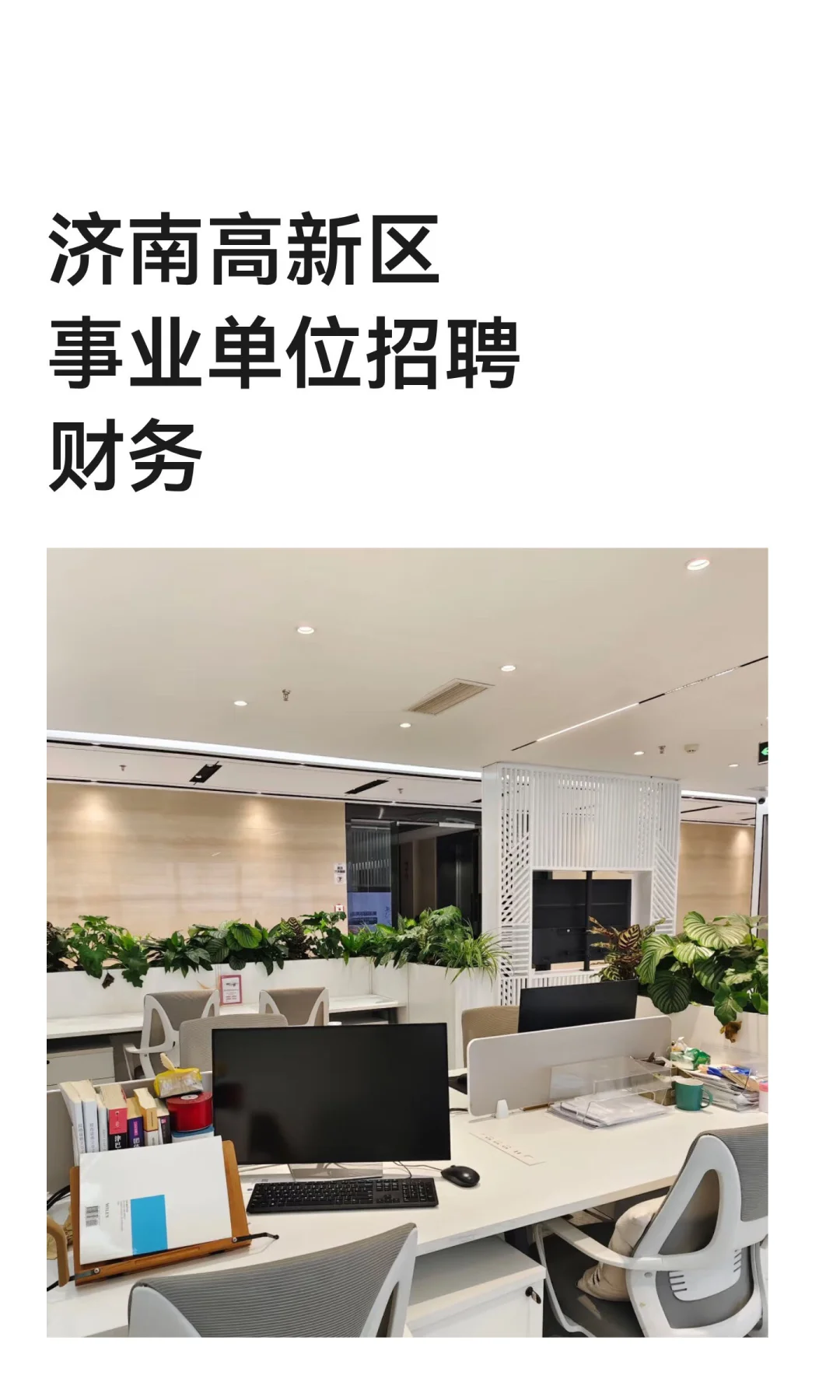 济南高新区事业单位招聘财务