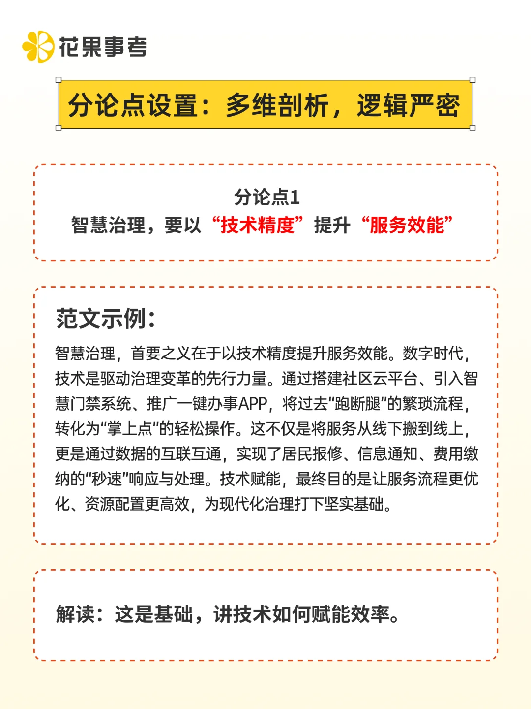 事业编综应范文拆解|社区治理篇