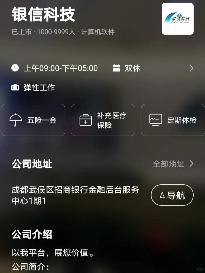 成都双休不卷公司｜双非友好版