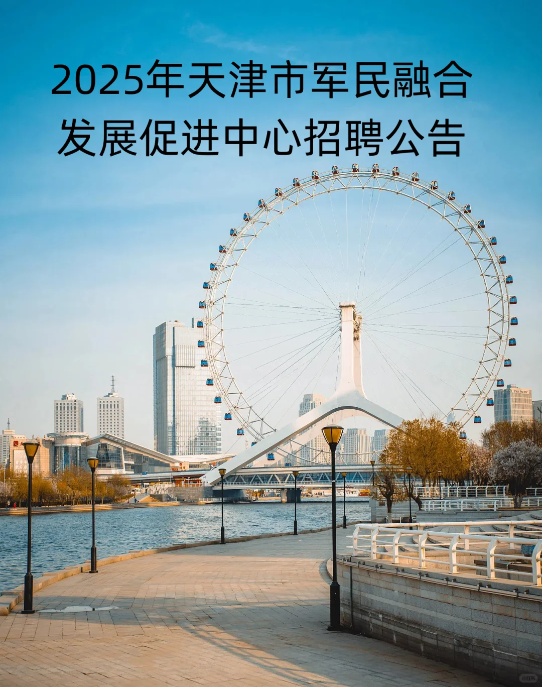 2025年天津市军民融合发展促进中心招聘公告