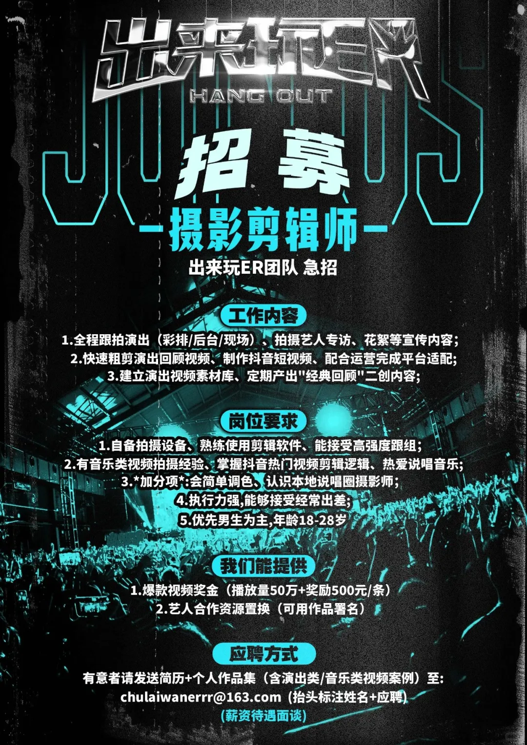 出来玩ER I 招聘计划