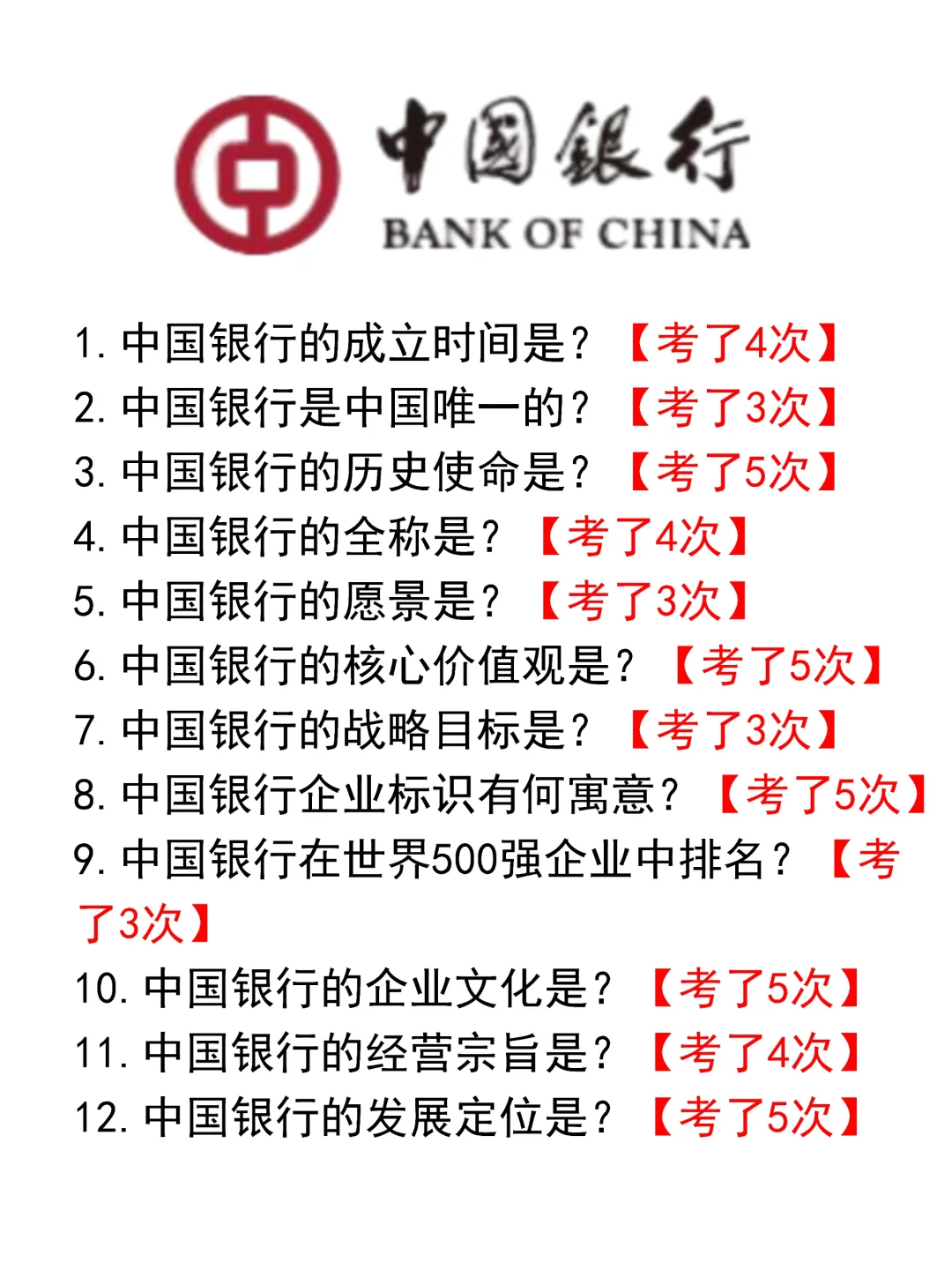 中行第二批笔试，其实挺水的...