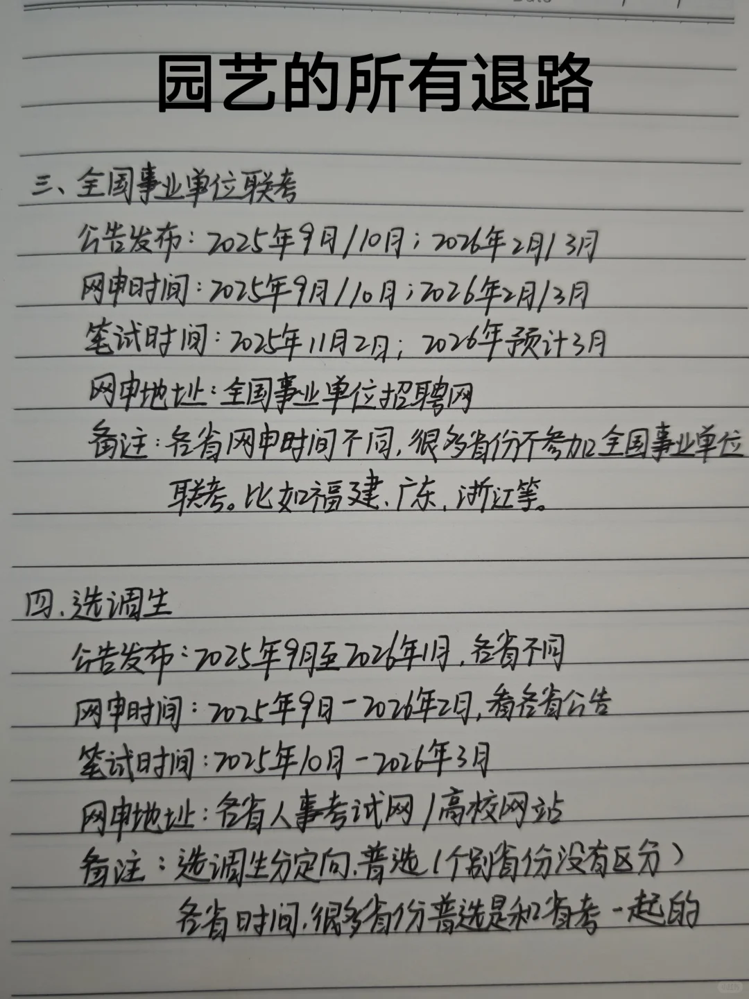 园艺考公，今年备考真的赢麻了！