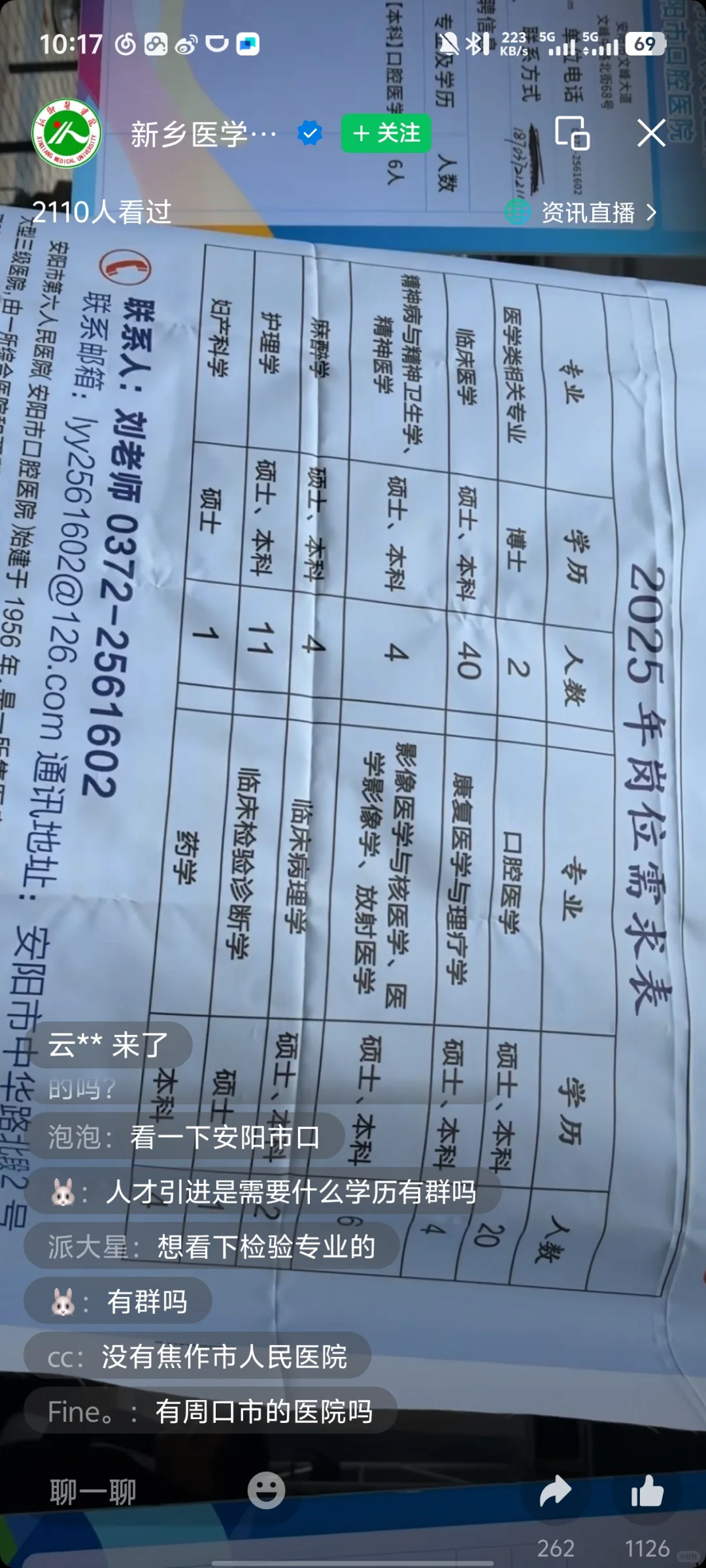 河南医科大学招聘会招聘护士的企业