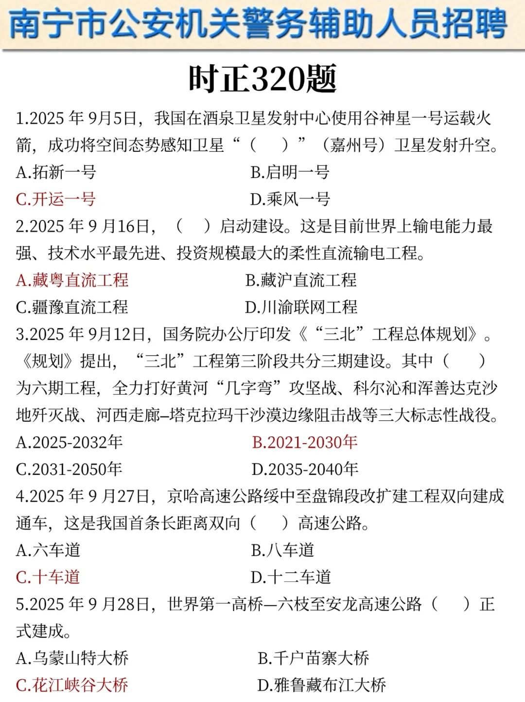 提醒一下参加25南宁辅警第二次招聘的人
