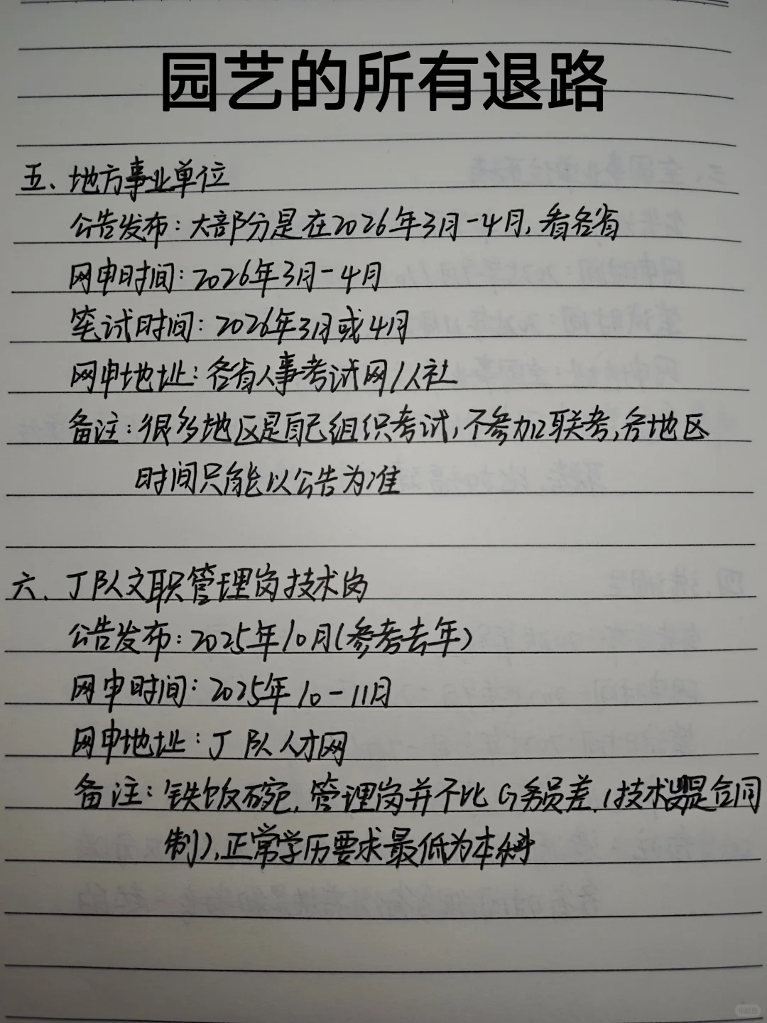 园艺考公，今年备考真的赢麻了！