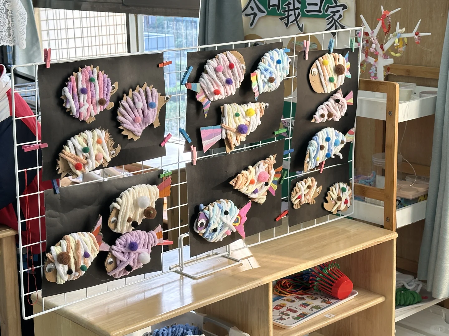 编织区作品～美工编织🧵
