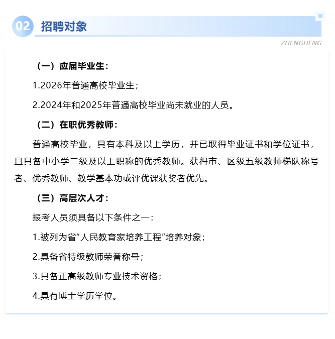 民办中学招聘|常州市正衡中学