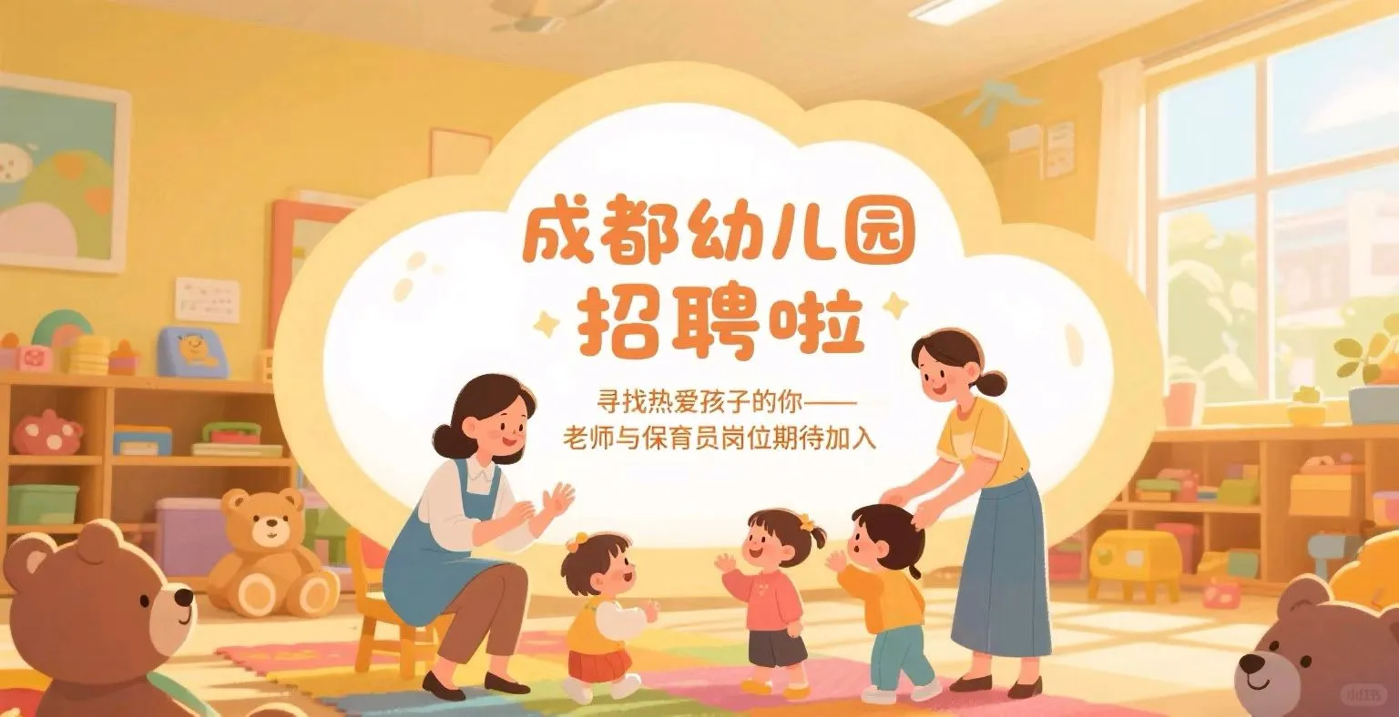 成都幼教岗招聘