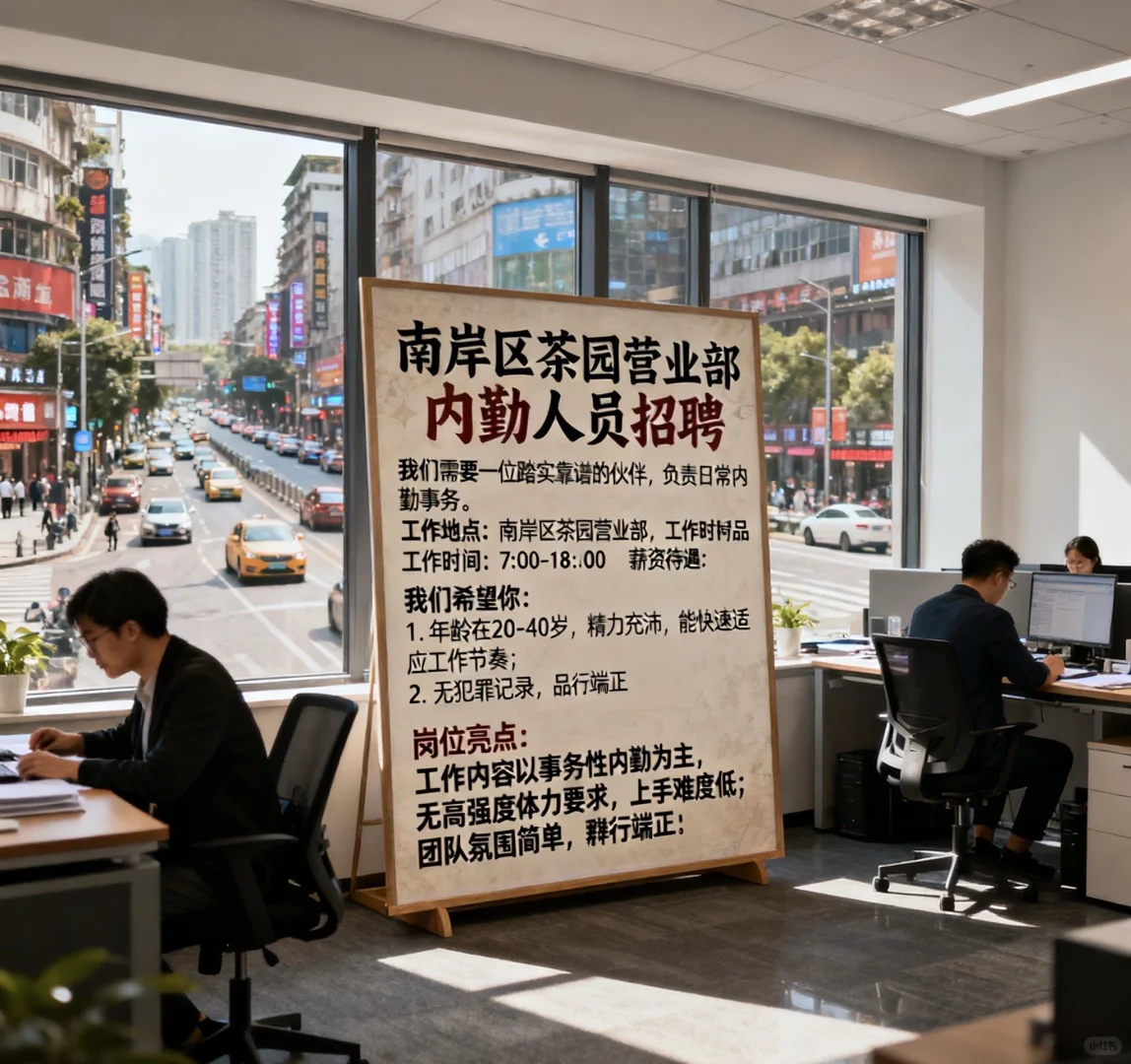 邮政茶园内勤人员招聘