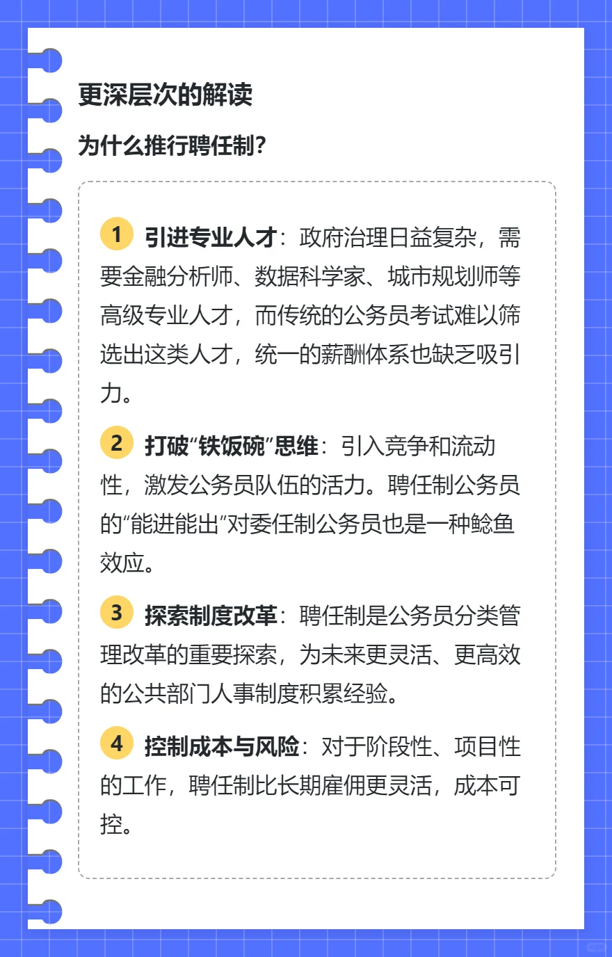 什么是“聘任制公务员”？与委任制有何不同