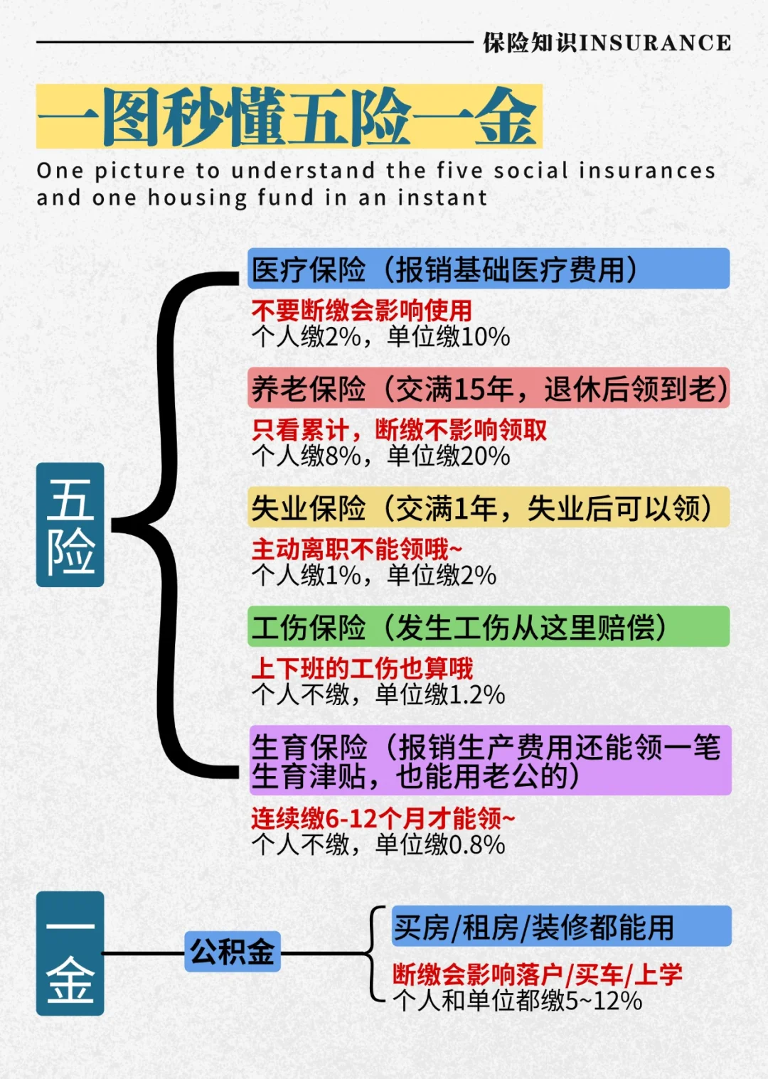 还搞不懂五险一金💰？你可能亏大了！
