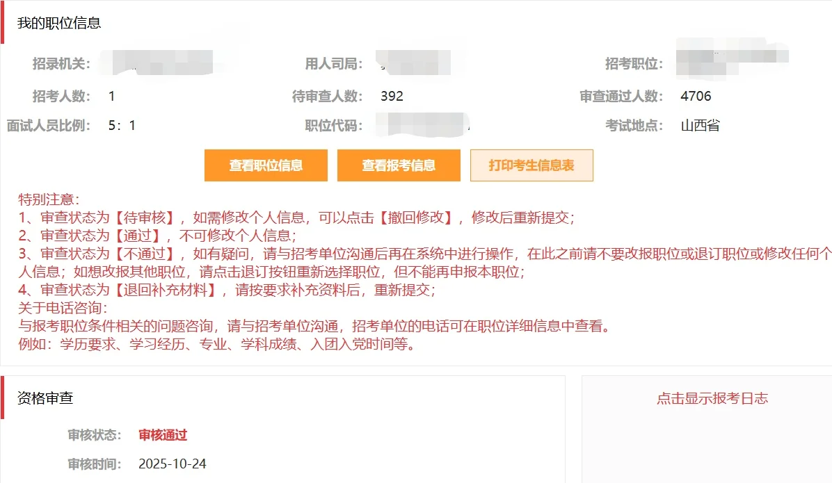 岗位招录比5000：1