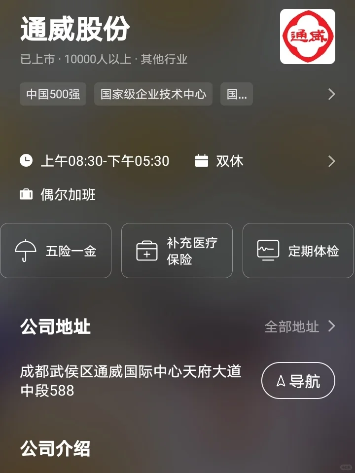 成都双休不卷公司｜双非友好版