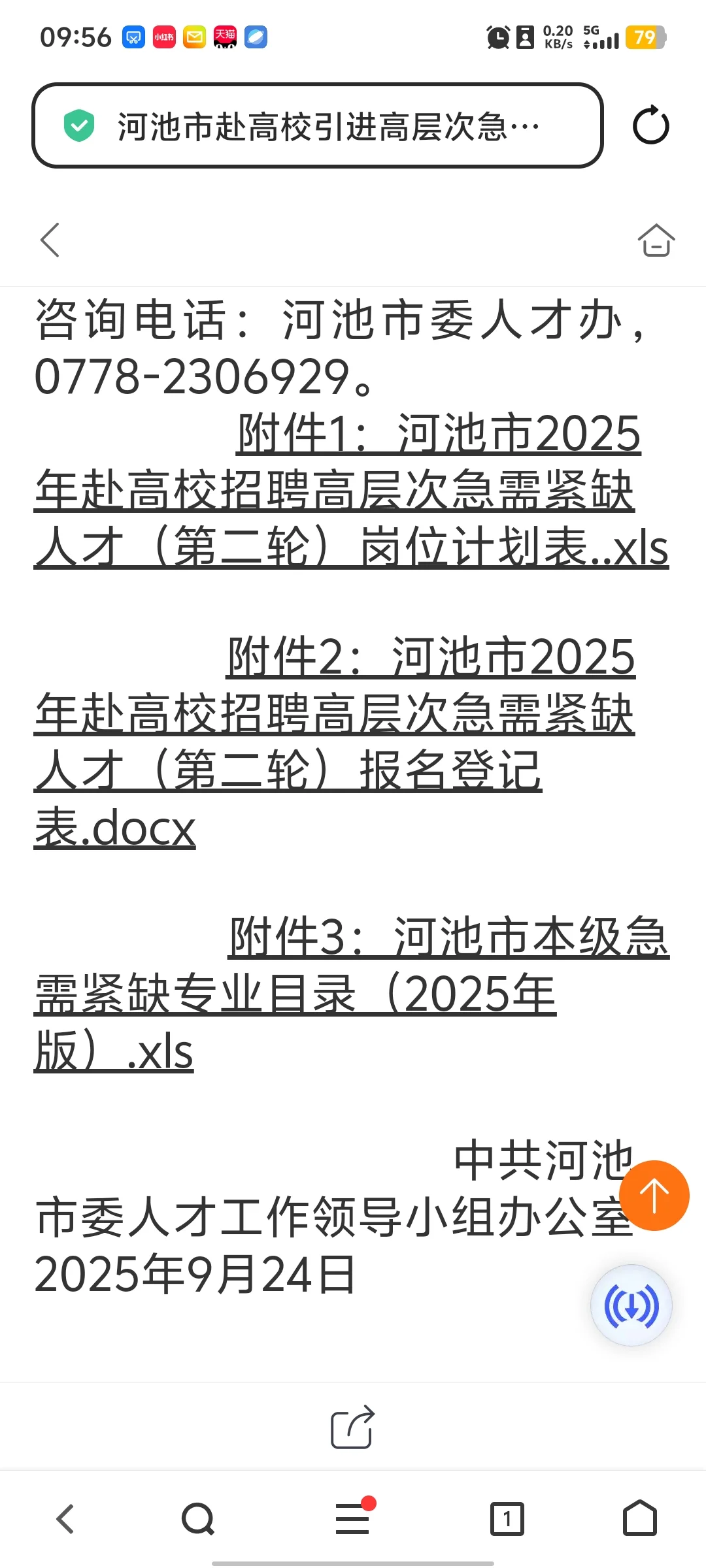 2025年广西河池市招聘高层次人才公告