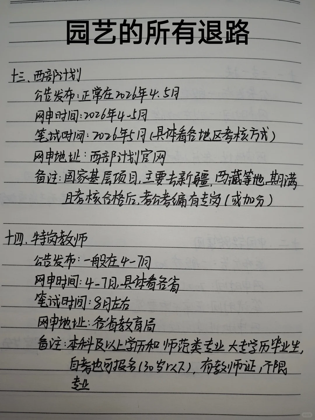 园艺考公，今年备考真的赢麻了！