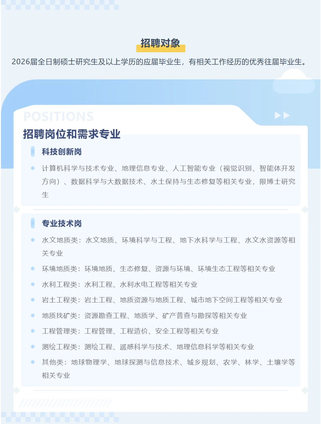 环境招聘|事业单位|四川地环中心招聘