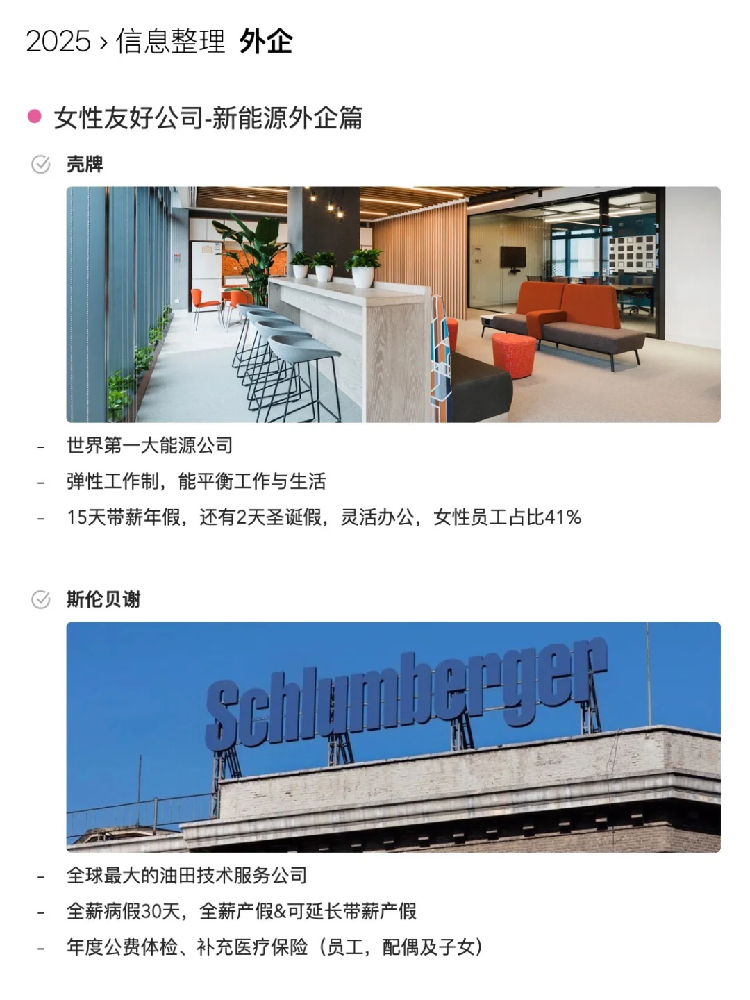 女性友好公司—新能源篇