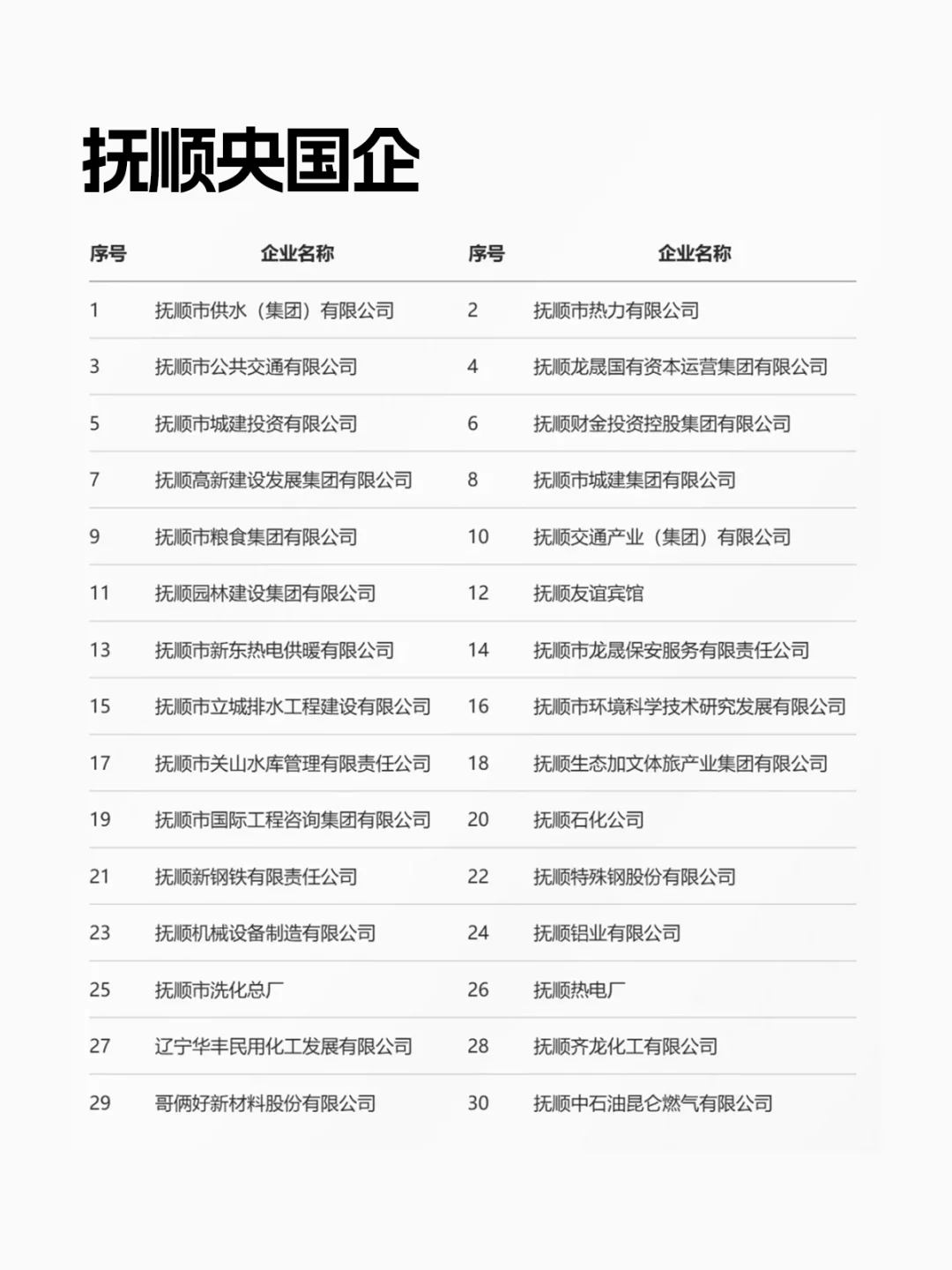 辽宁好企业—抚顺