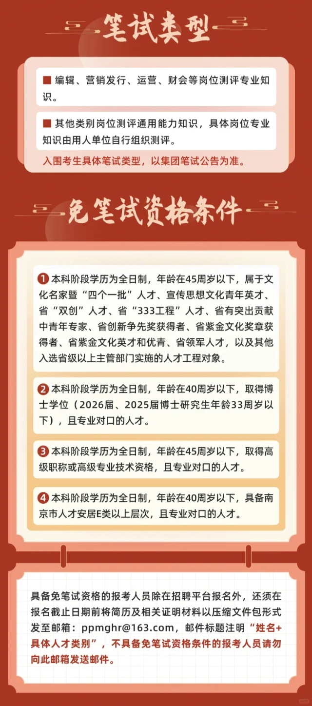 凤凰出版传媒集团2026校园招聘25-26届可投