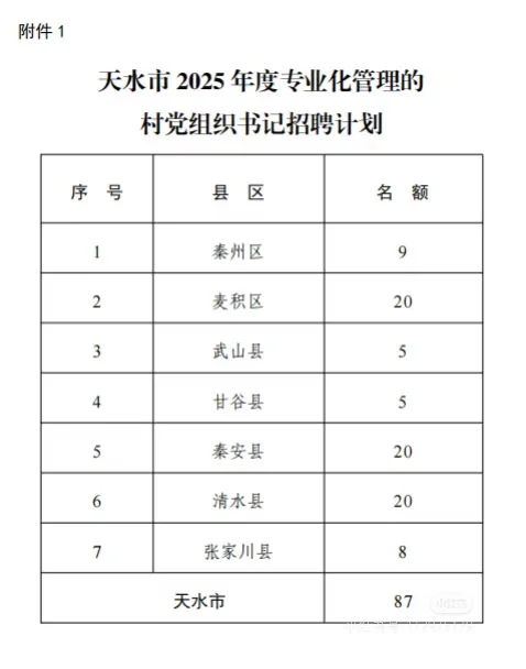未来可期的天水市村书记们!