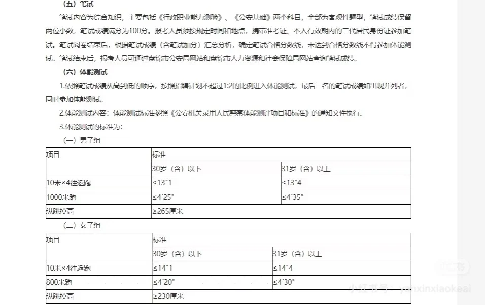 2024盘锦市公安局招聘警务辅助人员公告