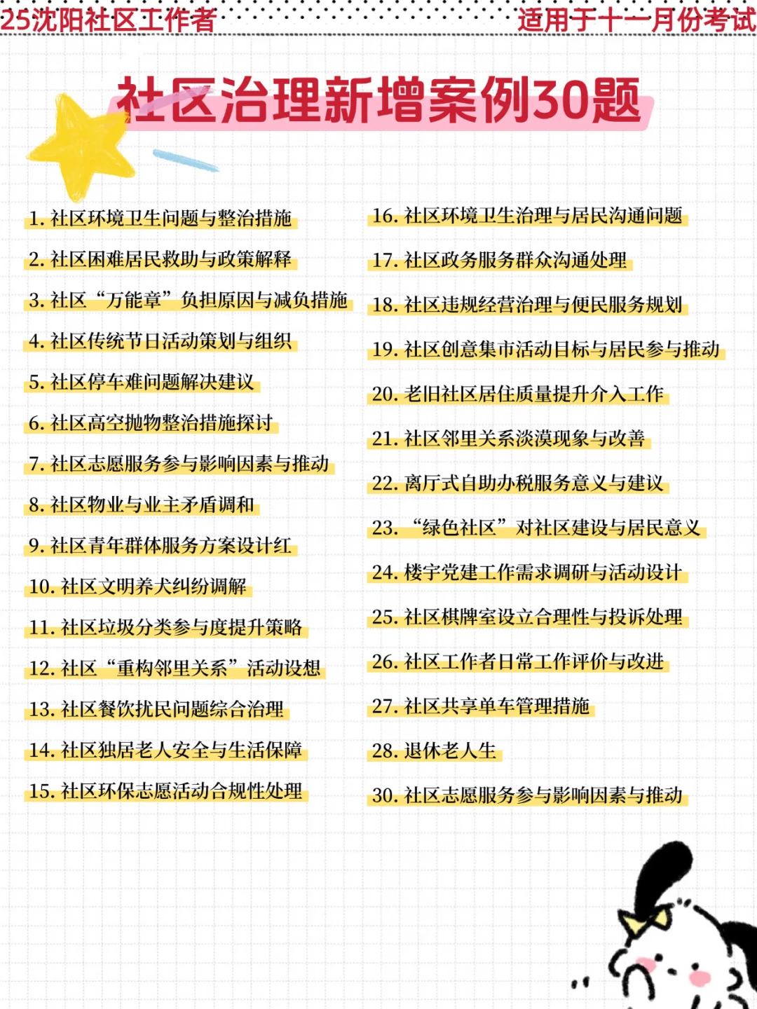 25沈阳市社区招聘，姐瞬间不急了，3h背完稳了