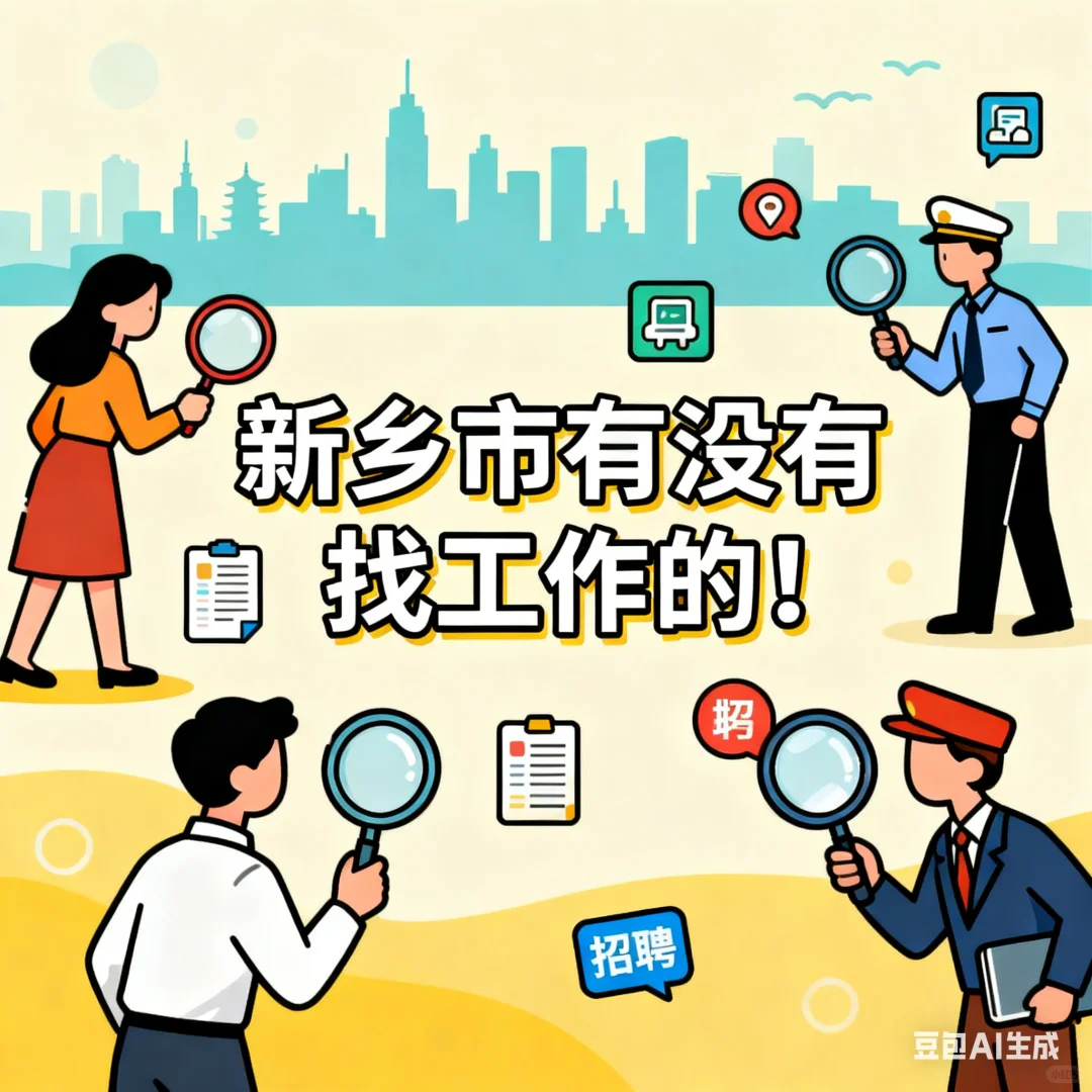新乡市有没有找工作的！