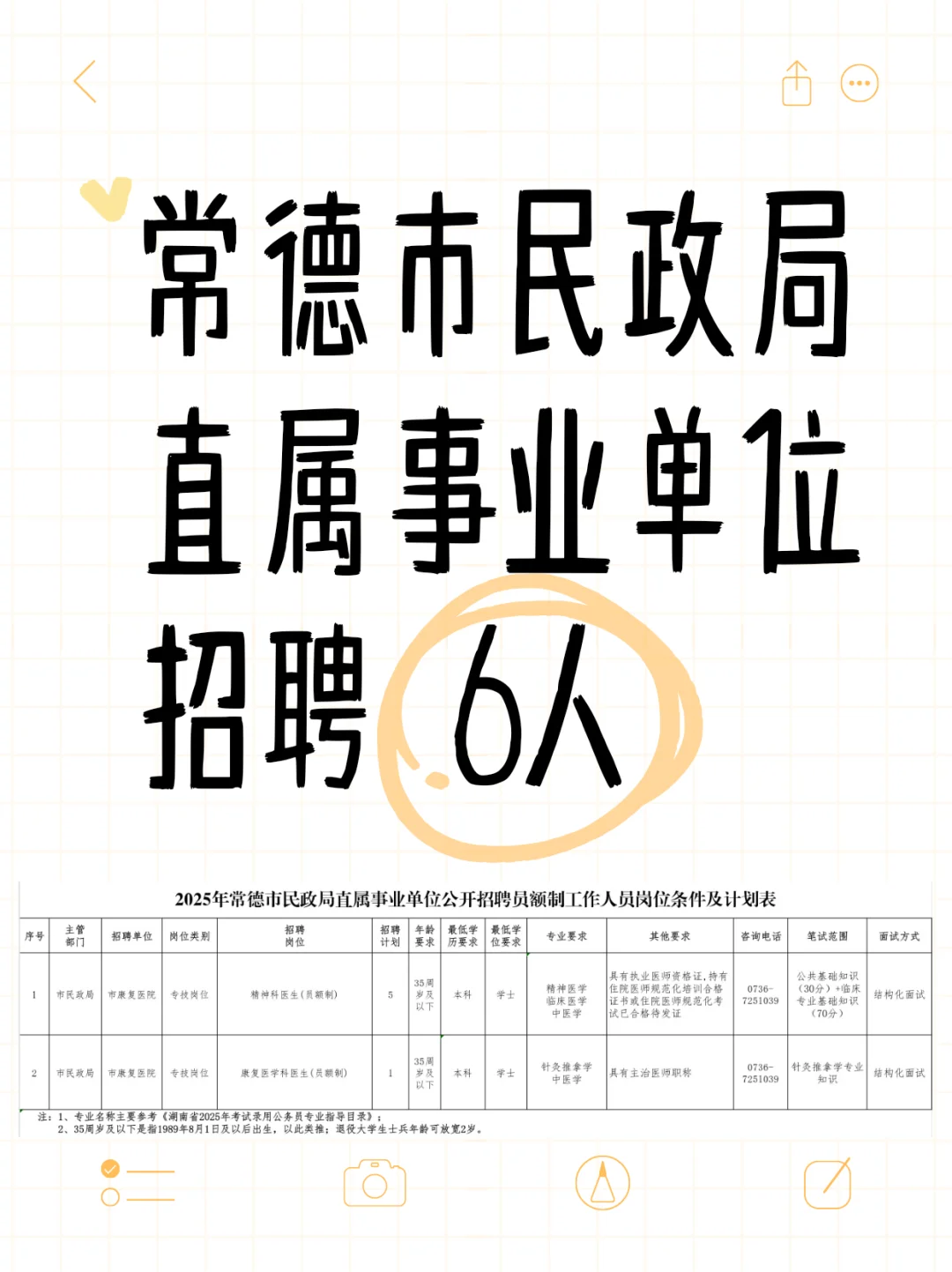 民政局直属事业单位招6人，稳定岗冲不冲？