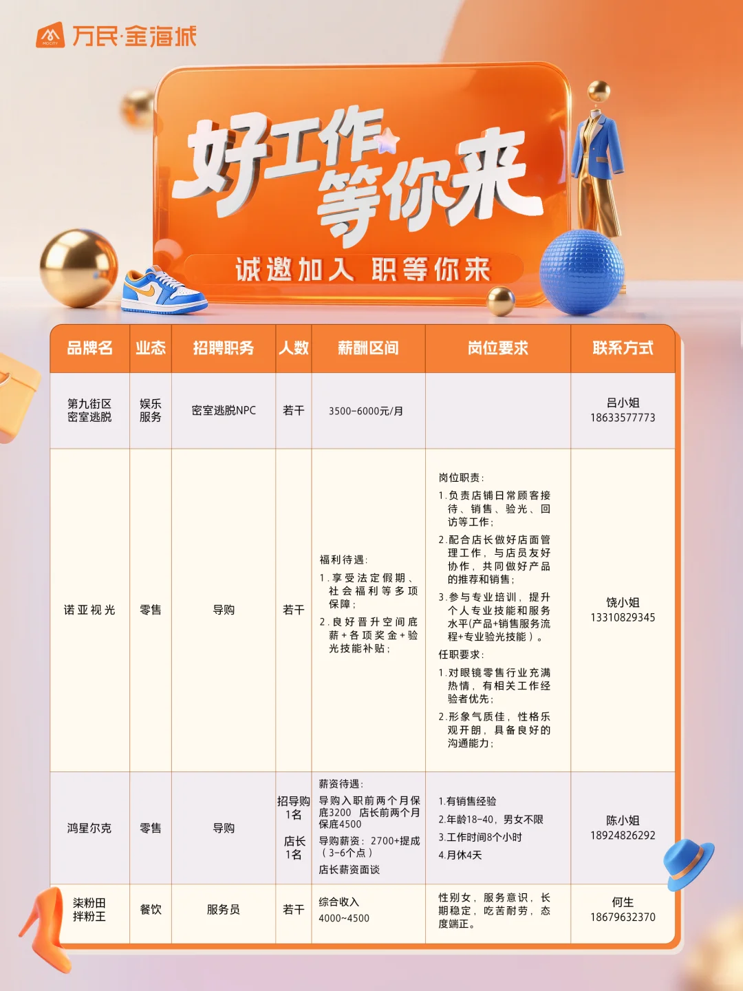 人，来上班‼️